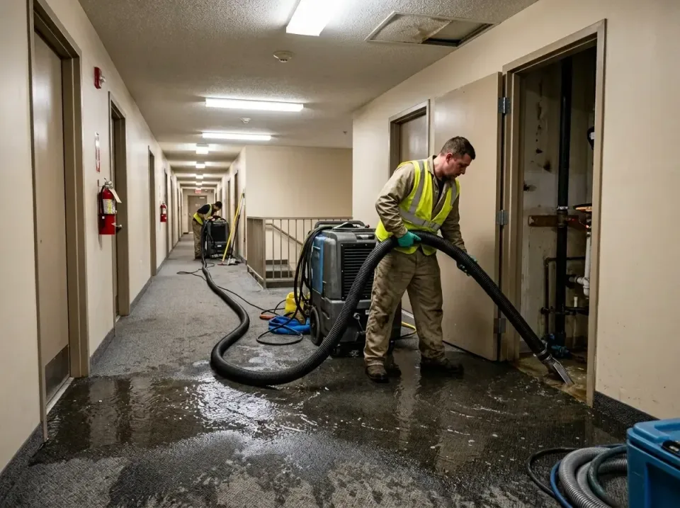 multi-unit-apartment-hallway-f-005 — frequently asked questions, Emergency Burst Pipe Water Extraction & Removal in Devine,…